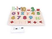 Top Bright Drewniane cyferki i znaki matematyczne. Wydawca: Brimarex. Dadada.pl Opakowanie Top Bright Drewniane cyferki i znaki matematyczne