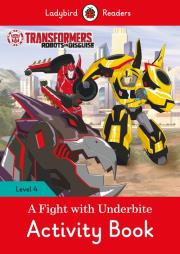 Opakowanie Transformers: A Fight with Underbite Activity Book