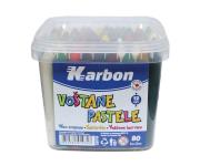 Opakowanie Woskowe kredki 80 szt. KARBON