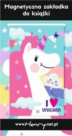 Opakowanie Zakładka magnetyczna - Jednorożec