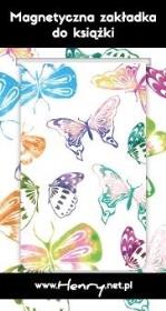 Opakowanie Zakładka magnetyczna - Motyle