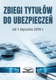 Opakowanie Zbiegi tytułów do ubezpieczeń od 1 stycznia 2019