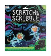 Opakowanie Zdrapywanki Scratch & Scribble - Kosmiczne Psy