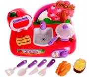 Opakowanie Zestaw kuchenny czerwony + 2 steki