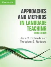 Approaches and Methods in Language Teaching. Autor: Jack C. Richards and Carlos Barbisan, Rodgers Theodore S.. Dadada.pl Okładka książki Approaches and Methods in Language Teaching