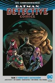 Okładka książki Batman Detective Comics T.1Powstanie... (sreebrna)