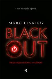 Blackout. Autor: Marc Elsberg, Elżbieta Ptaszyńska-Sadowska. Dadada.pl Okładka książki Blackout