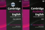 Okładka książki Cambridge Academic English B2 Upper Intermediate Class Audio CD and DVD Pack
