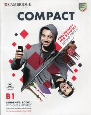 Compact Preliminary for School B1 Student's Book without answers with Online Practice. Autor: Elliott Sue, Thomas Amanda. Dadada.pl Okładka książki Compact Preliminary for School B1 Student's Book without answers with Online Practice
