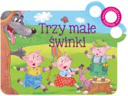 Czytam, koloruję. Trzy małe świnki. Autor: Monika Kalinowska. Dadada.pl Okładka książki Czytam, koloruję. Trzy małe świnki