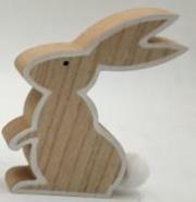 Opakowanie Dekoracja drewniana - Królik
