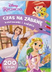 Okładka książki Disney Księżniczka Czas na zabawę. Kolorowanki i zadania /BUMB1