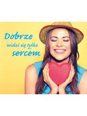 DOBRZE WIDZI SIĘ TYLKO SERCEM PEREŁKI. Autor: Opracowanie zbiorowe. Dadada.pl Okładka książki DOBRZE WIDZI SIĘ TYLKO SERCEM PEREŁKI