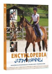 Encyklopedia jazdy konnej. Autor: Jagoda Bojarczuk. Dadada.pl Okładka książki Encyklopedia jazdy konnej
