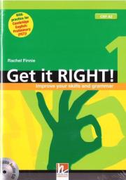 Get It Right! 1 SB + audio CD. Autor: Finnie Rachel. Dadada.pl Okładka książki Get It Right! 1 SB + audio CD
