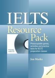 IELTS Rescource Pack B1-C2 + CD. Autor: Marks Jonathan. Dadada.pl Okładka książki IELTS Rescource Pack B1-C2 + CD