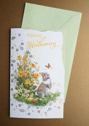 Opakowanie Karnet wielkanoc Pięknej Wielkanocy + koperta