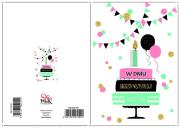 Opakowanie Kartka okolicznościowa NO:192010