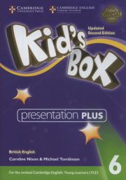 Kid's Box Level 6 Presentation Plus DVD-ROM British English. Autor: Nixon Caroline, Tomlinson Michael. Dadada.pl Okładka książki Kid's Box Level 6 Presentation Plus DVD-ROM British English
