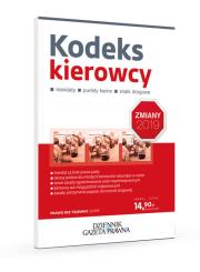 Okładka książki Kodeks kierowcy - zmiany 2019