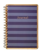 Opakowanie Kołonotes A5/150K fioletowe paski Journal