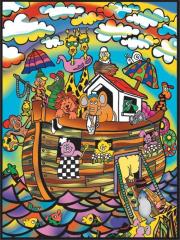 Opakowanie Kolorowanka Welwetowa 47x35 Arka Noego