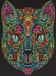 Opakowanie Kolorowanka Welwetowa 47x35 Kot