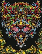 Opakowanie Kolorowanka Welwetowa 47x35 Pantera