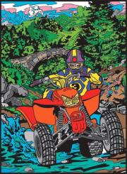 Opakowanie Kolorowanka Welwetowa 47x35 Quad