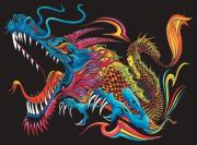 Opakowanie Kolorowanka Welwetowa 47x35 Smok