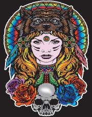 Opakowanie Kolorowanka Welwetowa 47x35 Wojowniczka