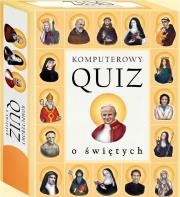 Okładka książki Komputerowy quiz o świętych cz.1