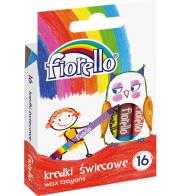 Opakowanie Kredki świecowe 16 kolorów FIORELLO