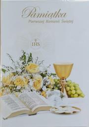 Książeczka brokat A5 Komunia wzór nr 019. Wydawca: Panorama. Dadada.pl Opakowanie Książeczka brokat A5 Komunia wzór nr 019