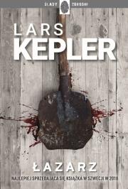 Łazarz. Autor: Kepler Lars. Dadada.pl Okładka książki Łazarz