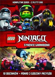 Okładka książki Lego Ninjago. Synowie Garmadona (2 DVD)