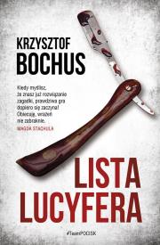 Lista Lucyfera. Autor: Krzysztof Bochus. Dadada.pl Okładka książki Lista Lucyfera