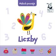 MALUCH POZNAJE LICZBY. Autor: Magdalena Popovics. Dadada.pl Okładka książki MALUCH POZNAJE LICZBY
