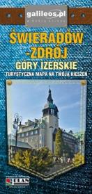 Mapa kieszonkowa - Świeradów Zdrój, Góry Izerskie. Autor:   Praca zbiorowa. Dadada.pl Okładka książki Mapa kieszonkowa - Świeradów Zdrój, Góry Izerskie