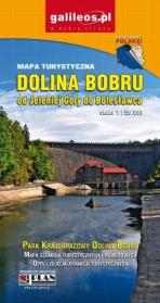 Okładka książki Mapa turystyczna - Dolina Bobru 1:50 000