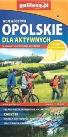 Mapa wodoodporna dla aktywnych - W. opolskie. Autor: Opracowanie zbiorowe. Dadada.pl Okładka książki Mapa wodoodporna dla aktywnych - W. opolskie