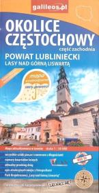 Okładka książki Mapa wodoodporna - ok. Częstochowy cz.zachodnia