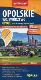 Mapa wodoodporna - Woj.Opolskie/Opole 1:190 000. Autor: Opracowanie zbiorowe. Dadada.pl Okładka książki Mapa wodoodporna - Woj.Opolskie/Opole 1:190 000