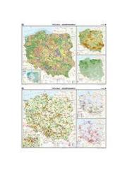 Opakowanie Mapa - Polska. Gospodarka - Przemysł i usługi NE