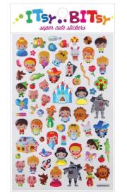 Opakowanie Mini naklejki Itsy bitsy Bajki