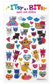 Opakowanie Mini naklejki Itsy bitsy Kotki