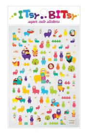 Opakowanie Mini naklejki Itsy bitsy Lamy