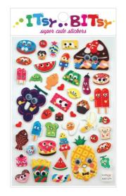 Opakowanie Mini naklejki Itsy bitsy Łypiące przysmaki