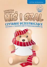 Miś i Szal. Autor: Katarzyna Sadowska-Ozcan. Dadada.pl Okładka książki Miś i Szal
