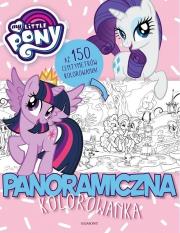Okładka książki My Little Pony. Panoramiczna kolorowanka
